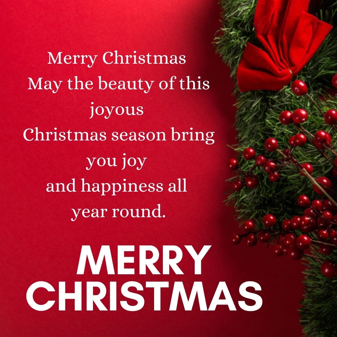 Merry Christmas wishes 2022