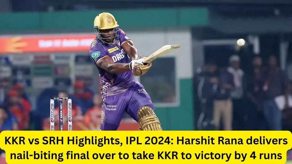 KKR vs SRH Highlights, IPL 2024