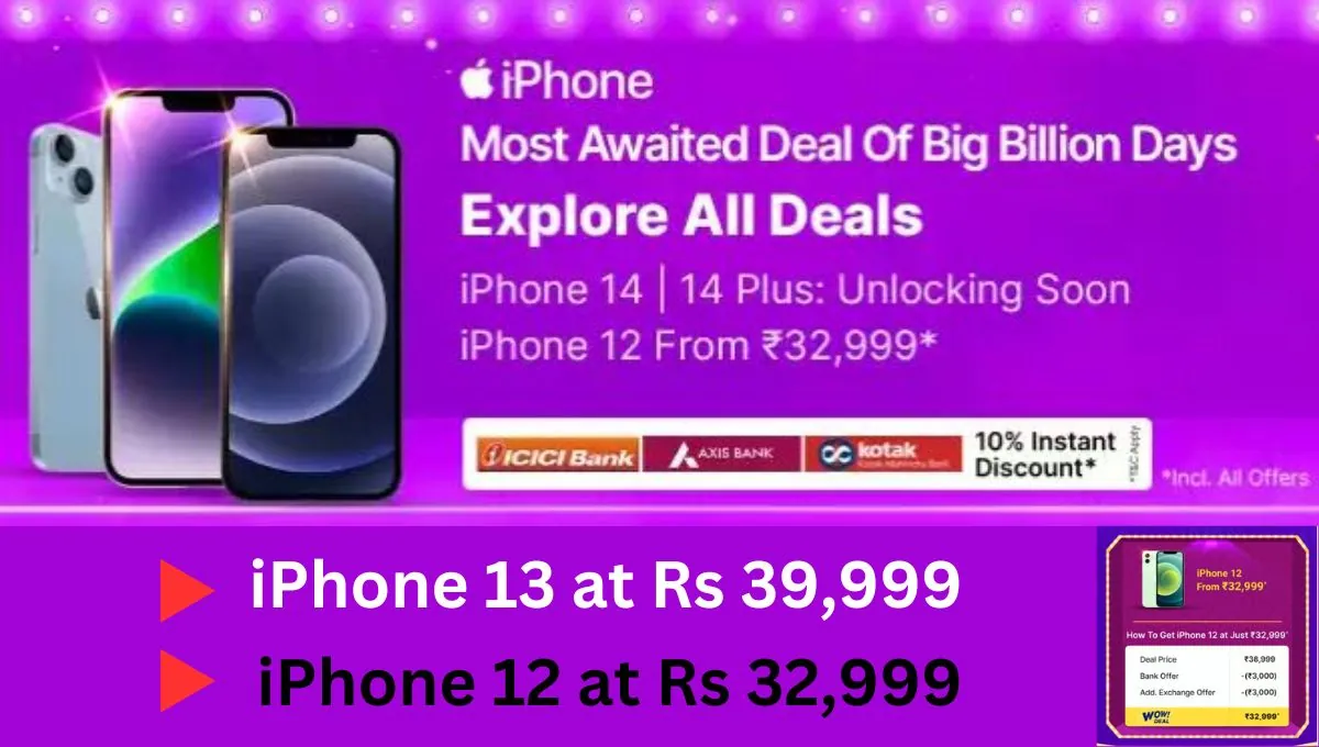 iPhone 13 at Rs 39,999 or iPhone 12 at Rs 32,999 for festive deal?