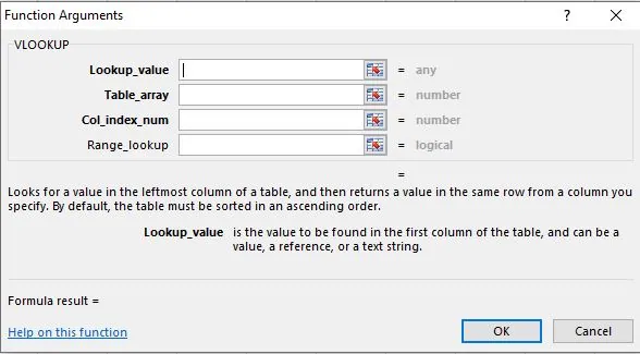 vlookup with multiple criteria